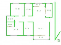 志铂金湾电梯116方南向3房毛坯现售46 中兴名志铂金湾