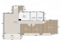 瑞安理想家园精装3室2厅2卫看房有钥匙 瑞安理想家园